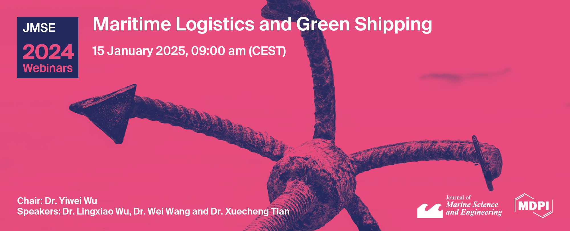 <strong><em>JMSE</em> Webinar | Maritime Logistics and Green Shipping, 15 January 2025</strong>