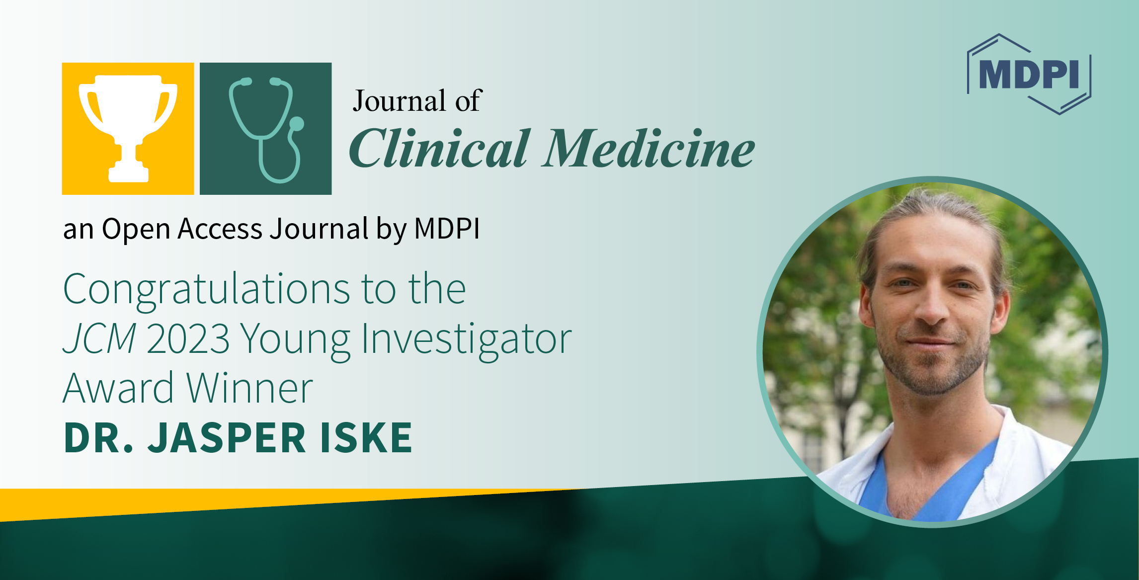 Interview with Dr. Jasper Iske—Winner of the JCM 2023 Young Investigator Award