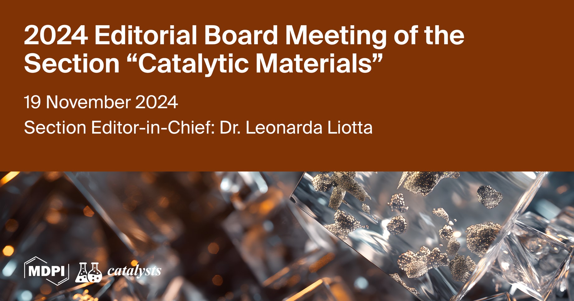 Catalysts | 2024 Editorial Board Meeting of the Section “Catalytic Materials”