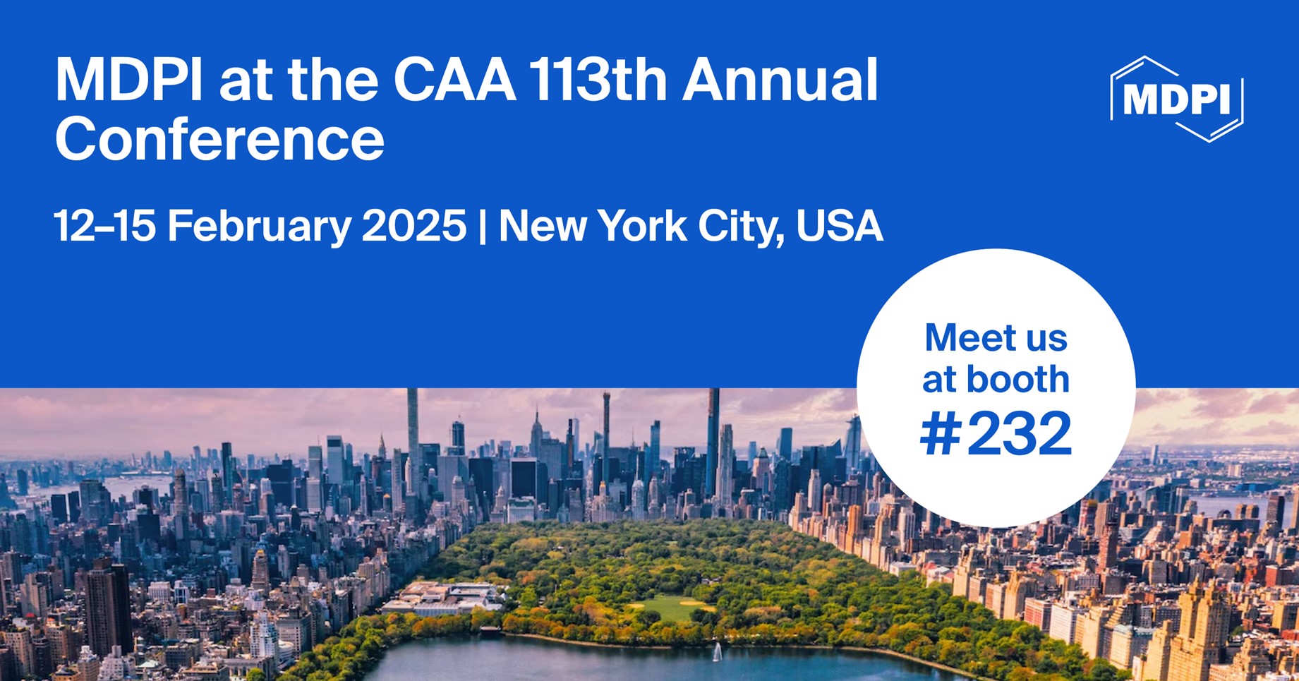Meet Us at the CAA 113th Annual Conference, 12–15 February 2025, New York City, USA