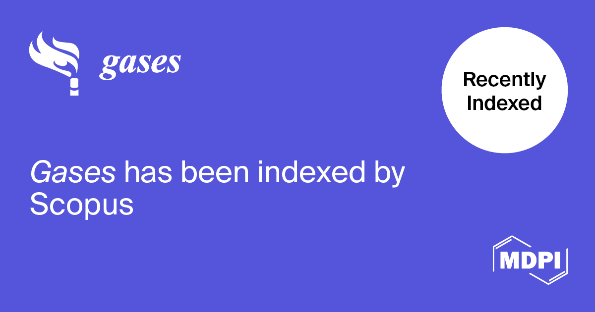 Gases Accepted for Coverage in Scopus