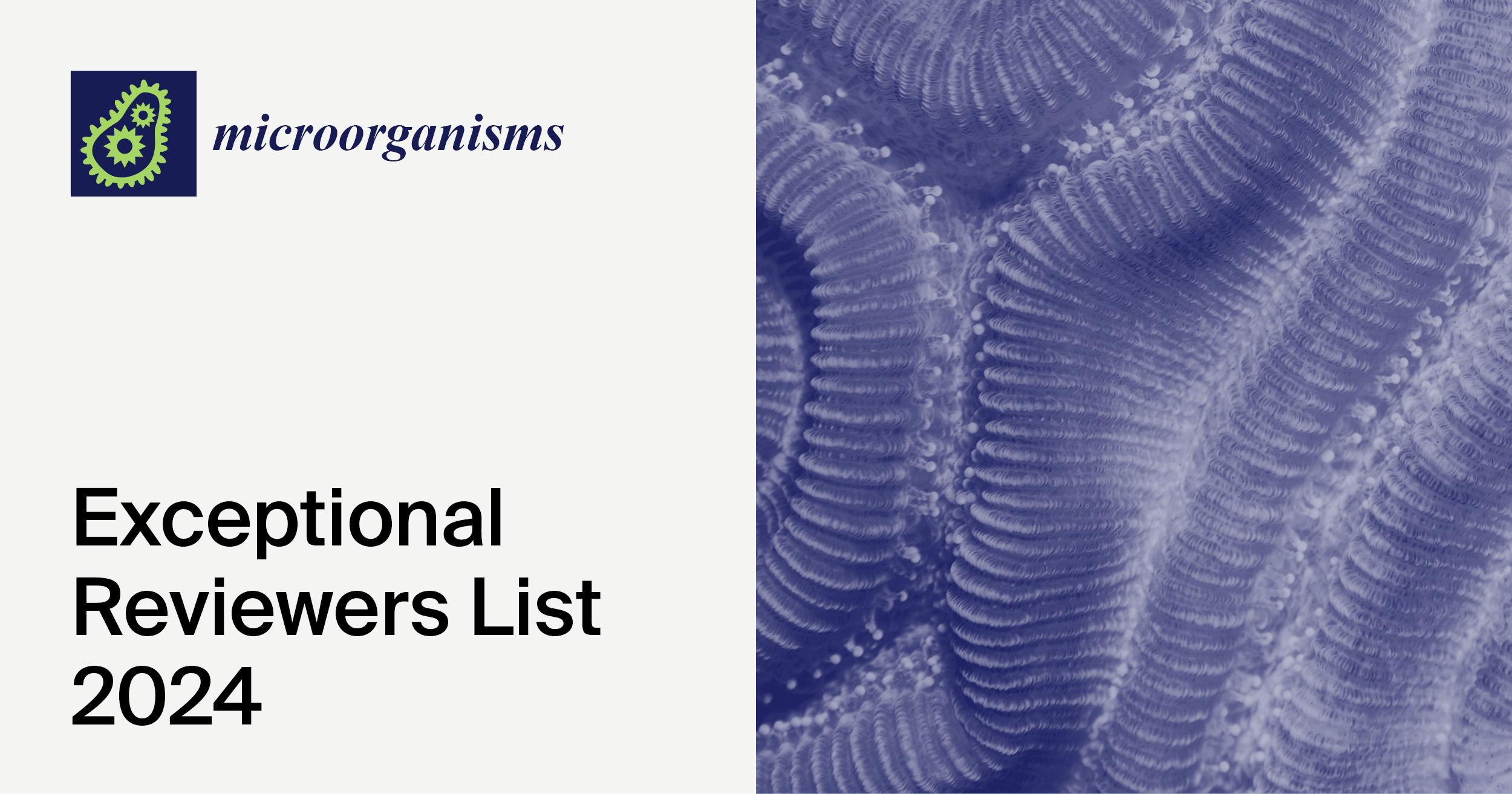 Microorganisms Exceptional Reviewers List 2024