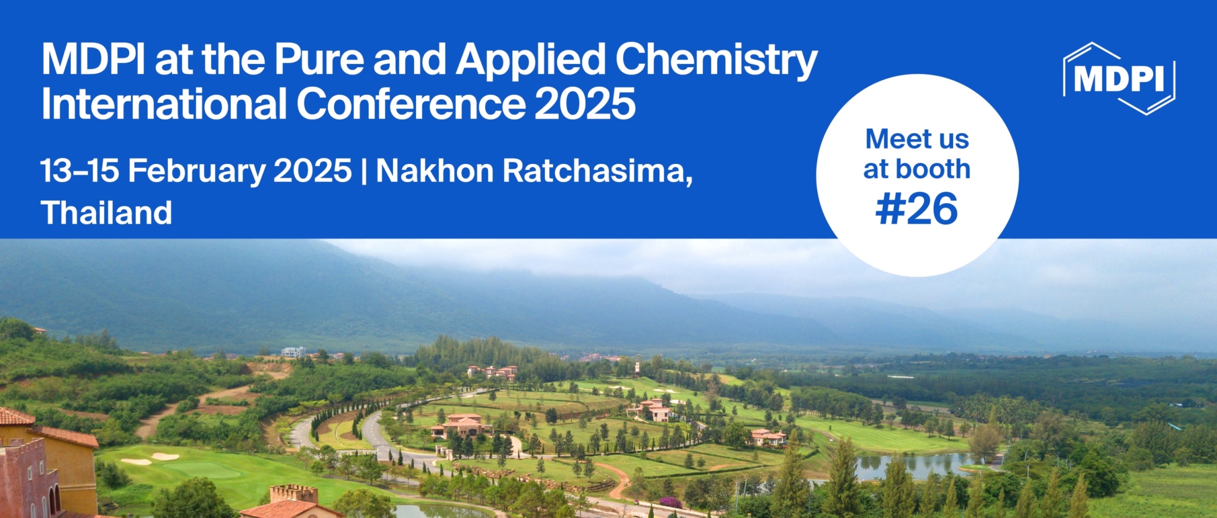 Meet Us at the Pure and Applied Chemistry International Conference 2025 (PACCON2025), 13–15 February 2025, Nakhon Ratchasima, Thailand