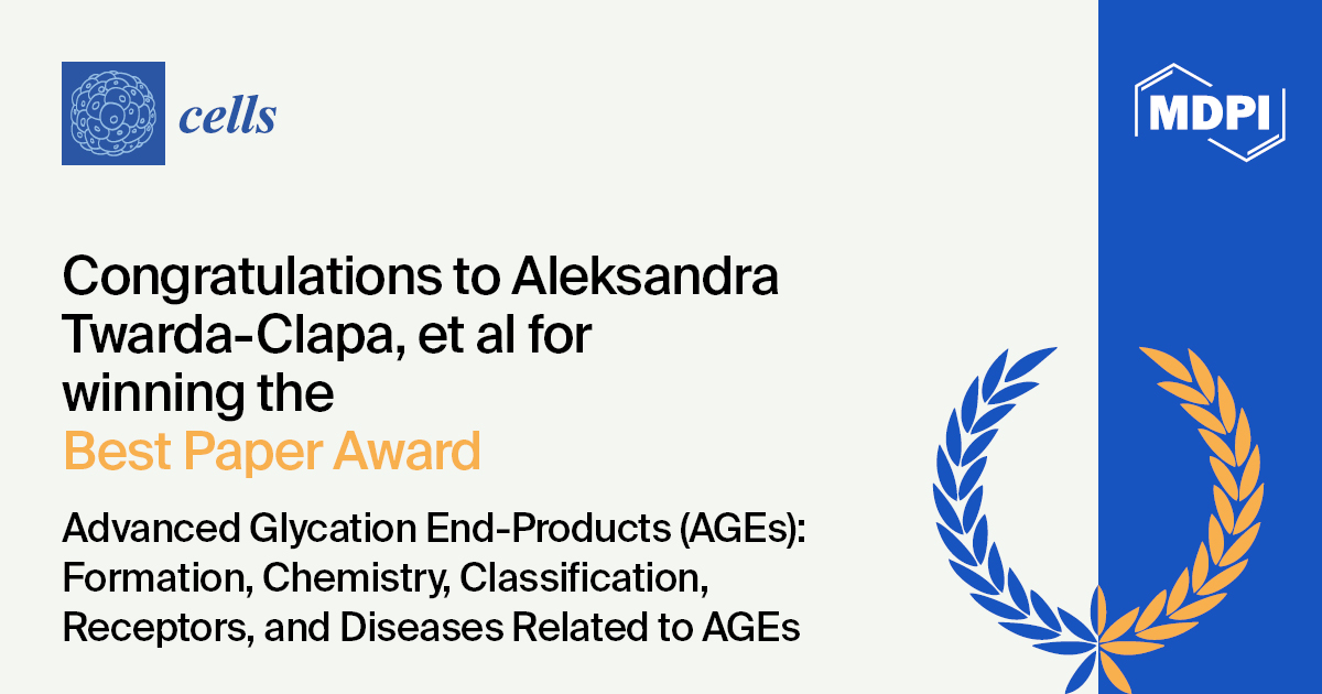 Interview with Dr. Aleksandra Twarda-Cłapa—Winner of the Cells 2022 Best Paper Award