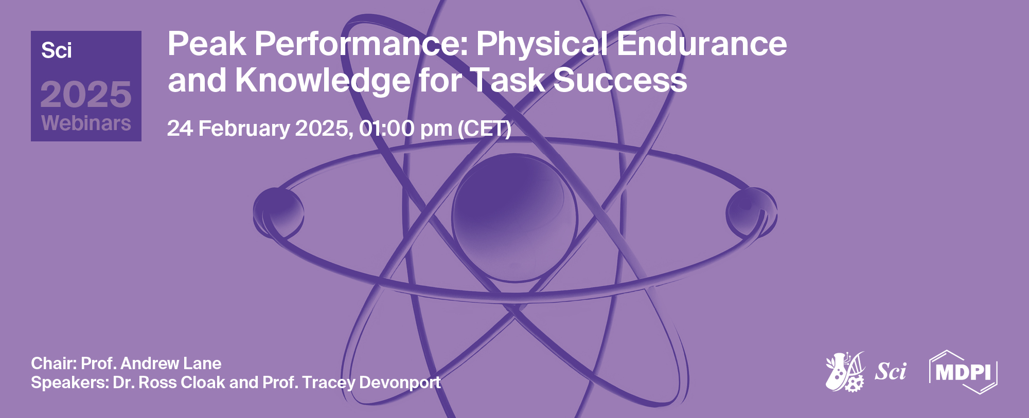 Sci Webinar | PEAK Performance: Physical Endurance and Knowledge for Task Success, 24 February 2025