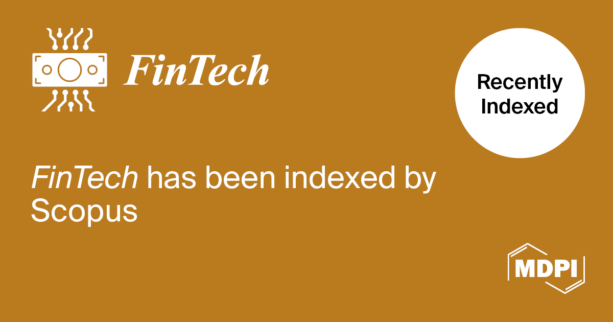 FinTech Accepted for Coverage in Scopus