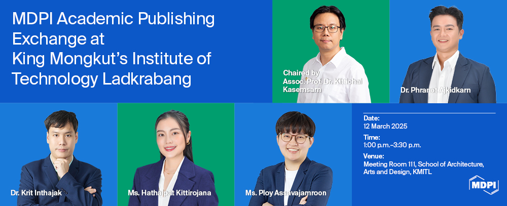 Join Us at MDPI Academic Publishing Exchange, 12 March 2025, Bangkok, Thailand