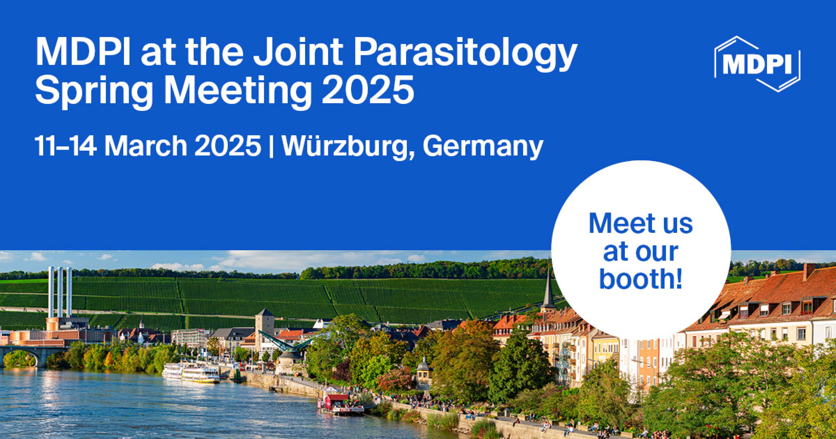 Meet Us at the Joint Parasitology Spring Meeting 2025, 11–14 March 2025, Würzburg, Germany