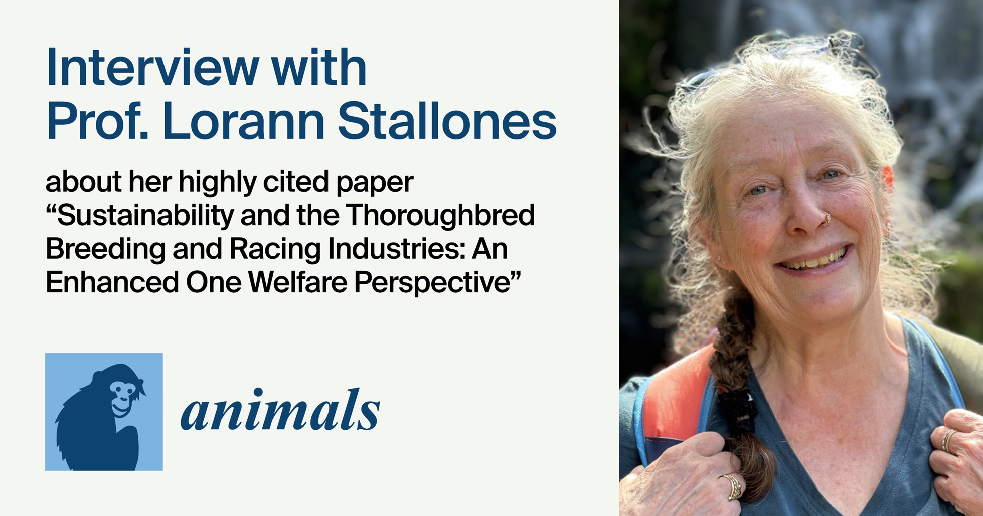 Animals | Interview with the Author—Prof. Lorann Stallones