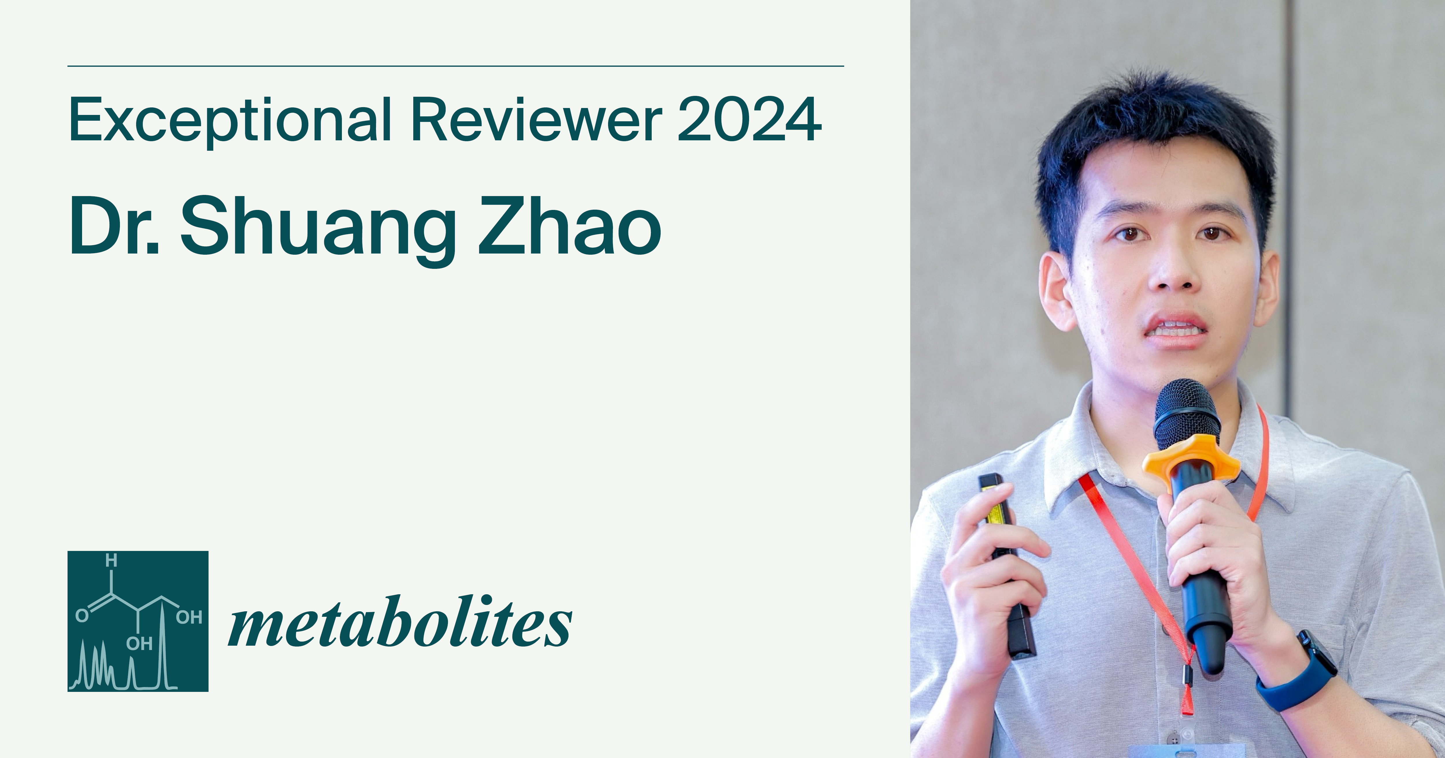 Interview with Dr. Shuang Zhao—Metabolites Exceptional Reviewer 2024
