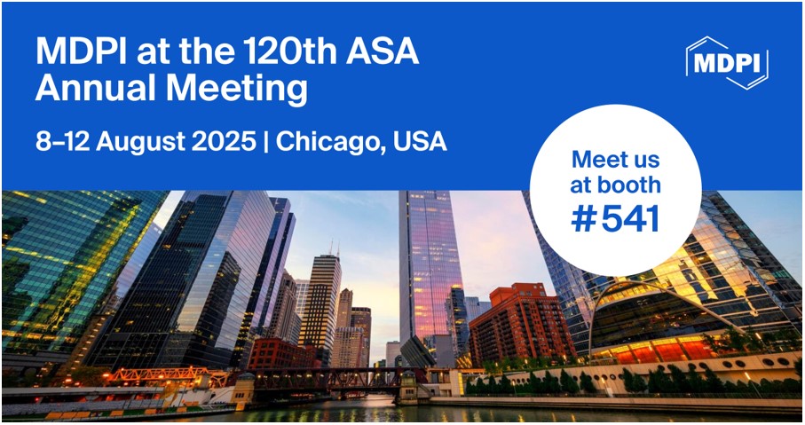 Meet Us at the 120th ASA Annual Meeting (ASA 2025), 8–12 August 2025, Chicago, USA
