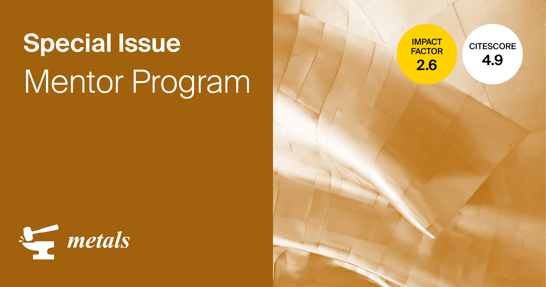 Metals | Special Issue Mentor Program