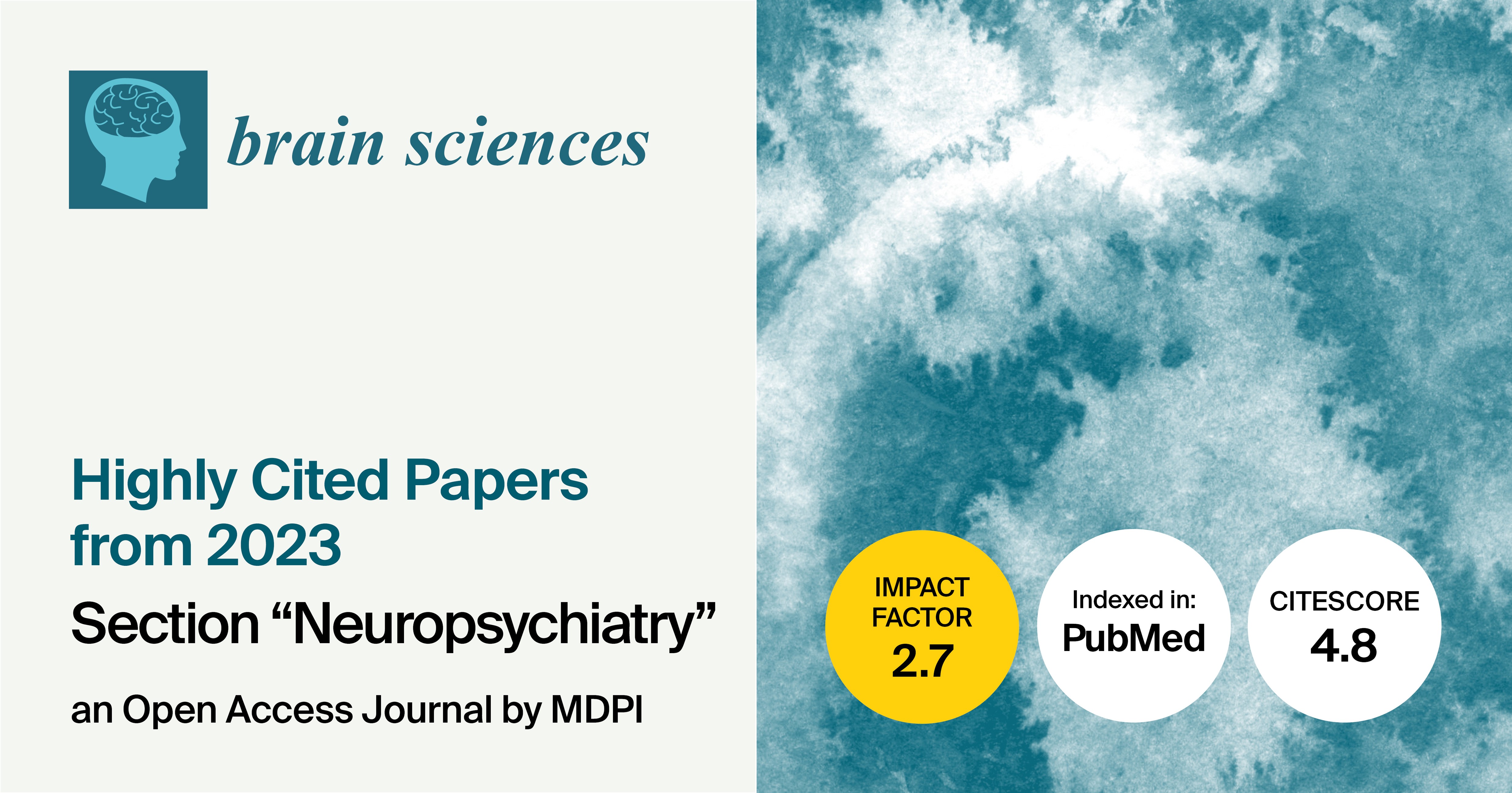 <strong><em>Brain Sciences </em>| Highly Cited Papers from 2023 in the &ldquo;Neuropsychiatry&rdquo; Section</strong>