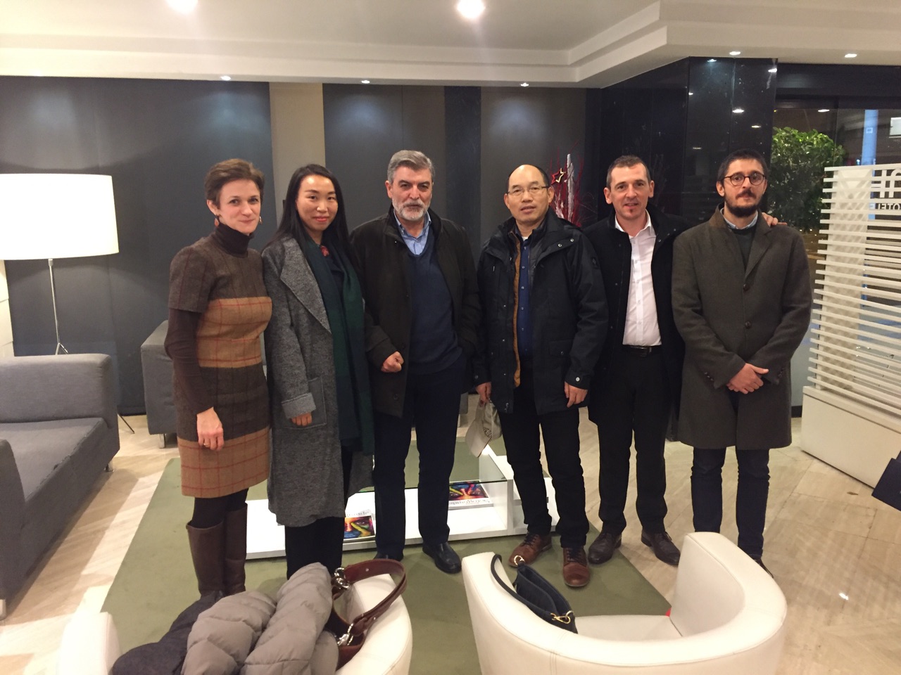 Meeting with Prof. Martinez-Frias, the Editor-in-Chief of Geosciences at MDPI, Barcelona, Spain