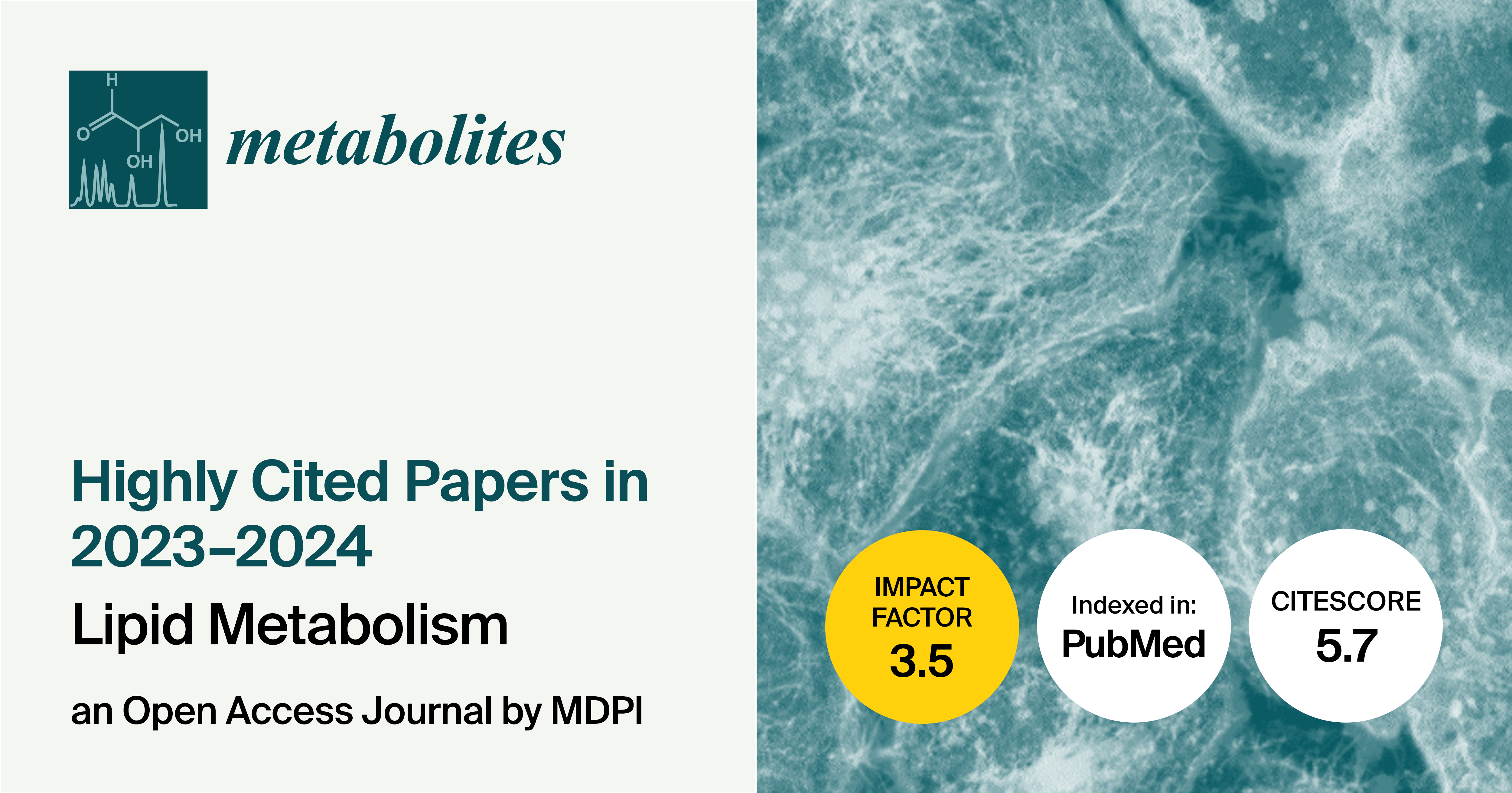 Metabolites | Highly Cited Papers Published in 2023–2024 in the Section “Lipid Metabolism”