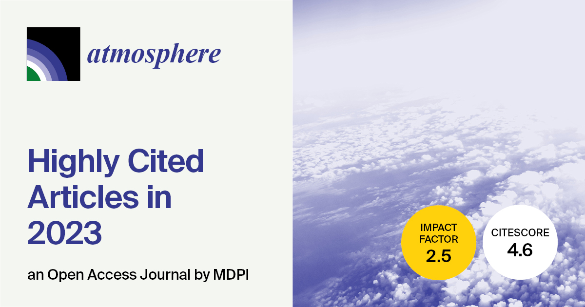 <strong><em>Atmosphere</em> | Highly Cited Articles in 2023<br /></strong>