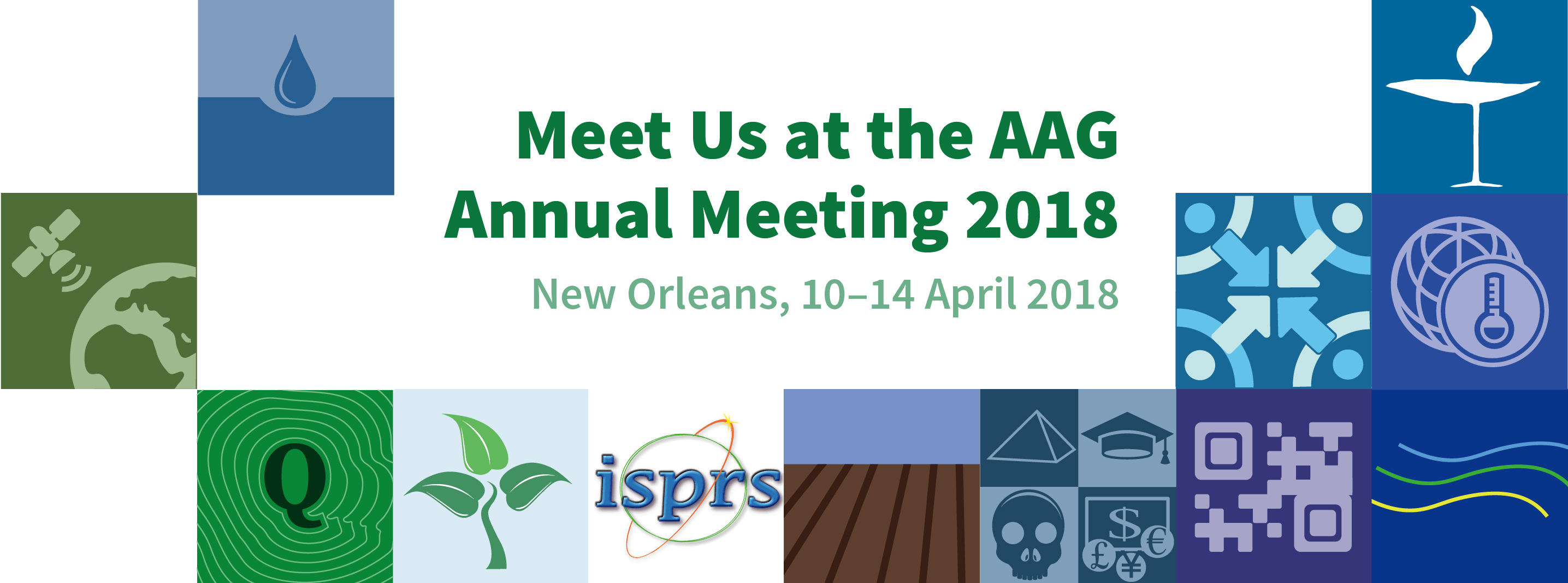 Meet Us at the AAG Annual Meeting 2018 in New Orleans