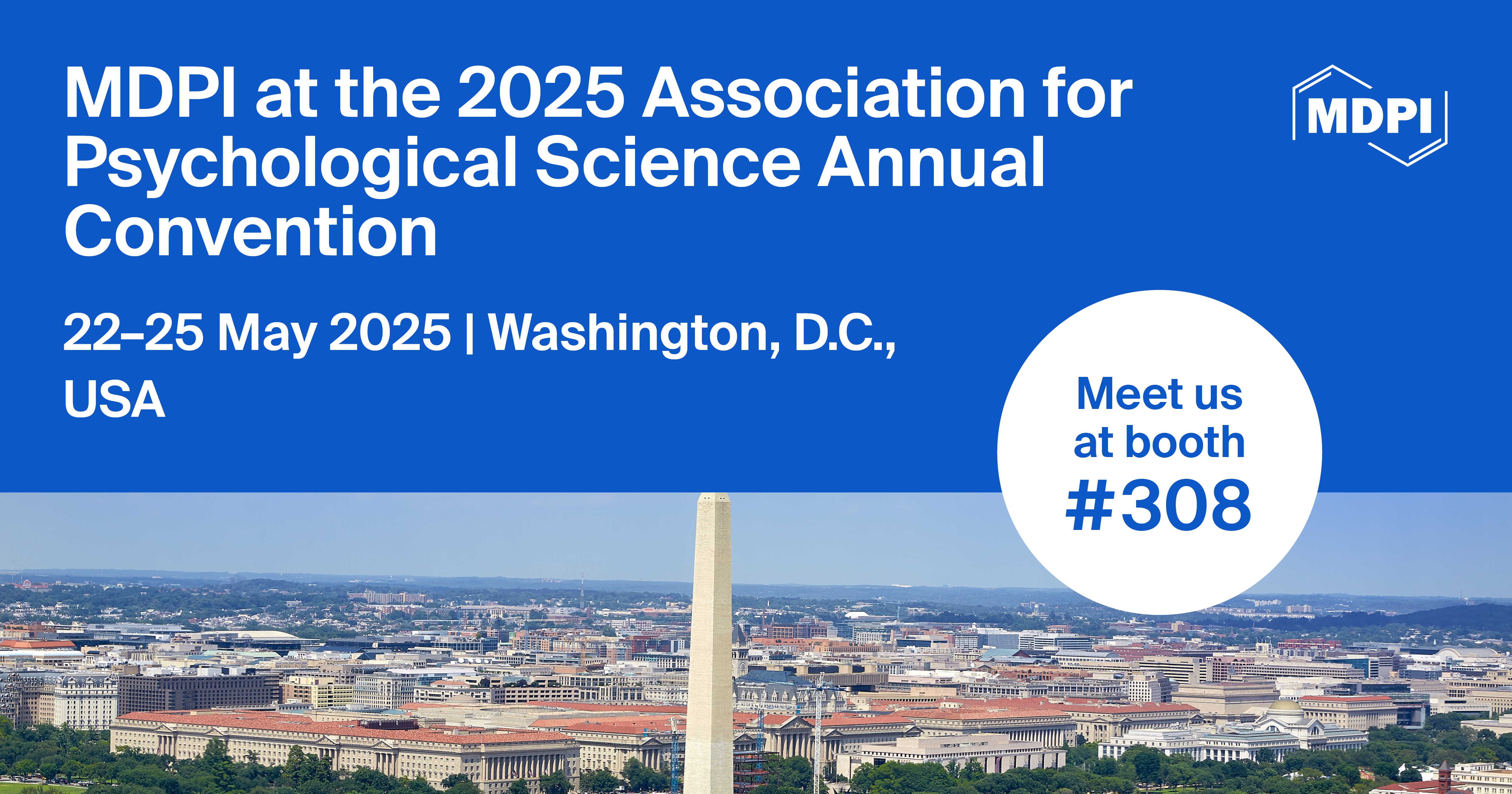 Meet Us at the 2025 APS Annual Convention, 22–25 May 2025, Washington, D.C., USA