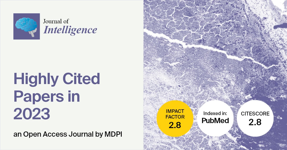 Journal of Intelligence | Highly Cited Papers from 2023