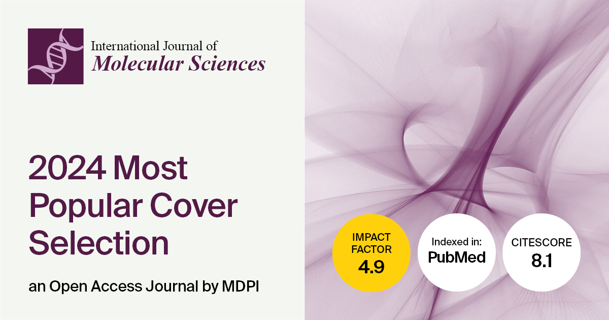 International Journal of Molecular Sciences | 2024 Most Popular Cover Selection