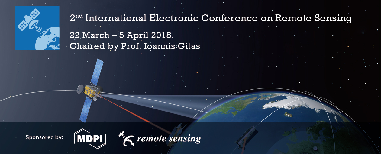 Welcome from the Chair of the 2nd International Electronic Conference on Remote Sensing (ECRS-2)