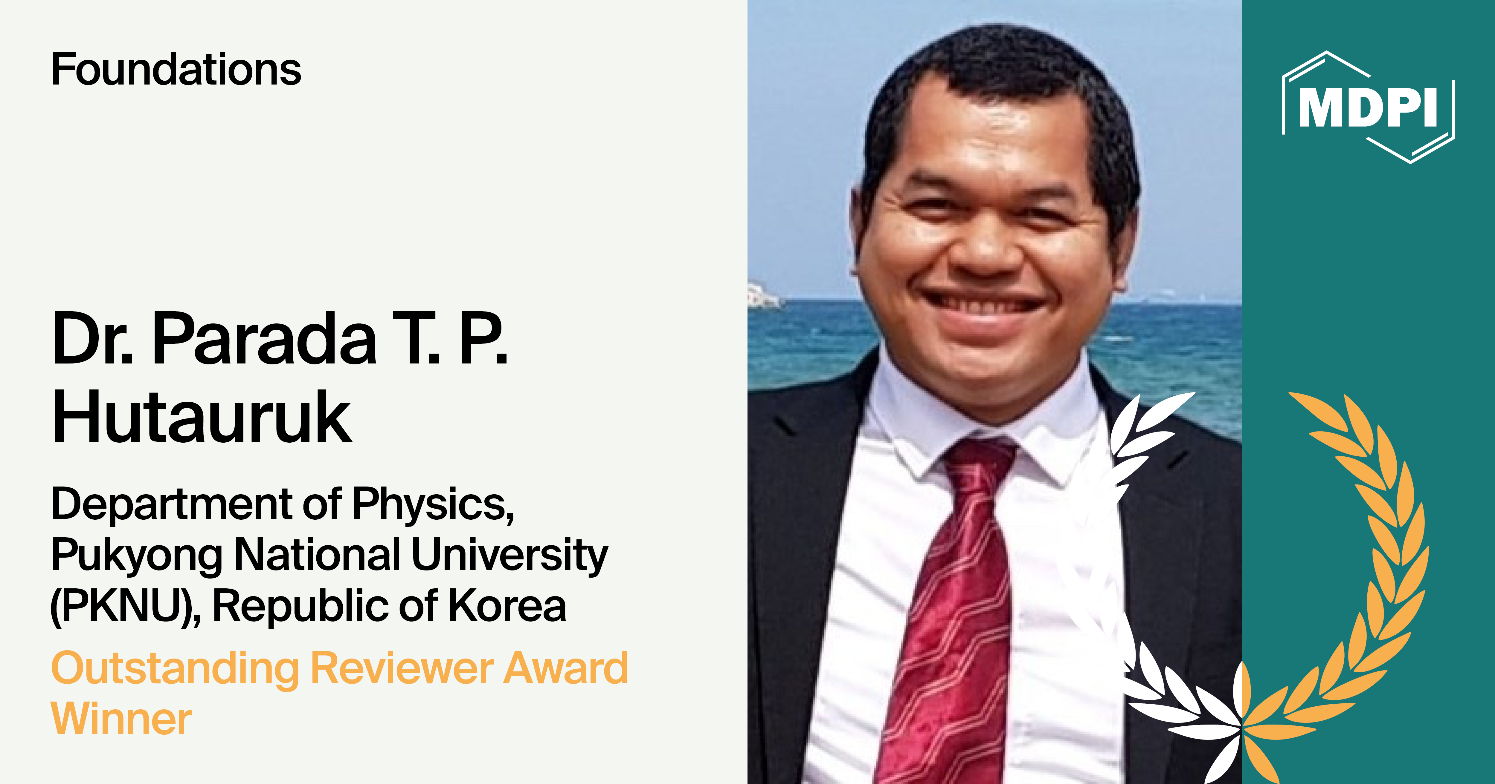 Foundations 2024 Outstanding Reviewer Award—Winner Announcement