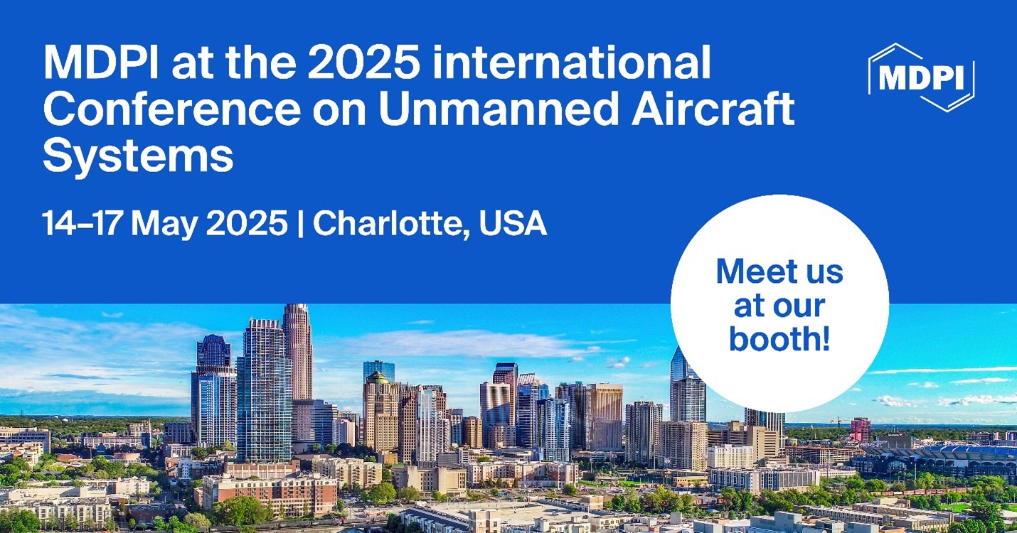 Meet Us at the 2025 International Conference on Unmanned Aircraft Systems (ICUAS), 14–17 May 2025, Charlotte, USA