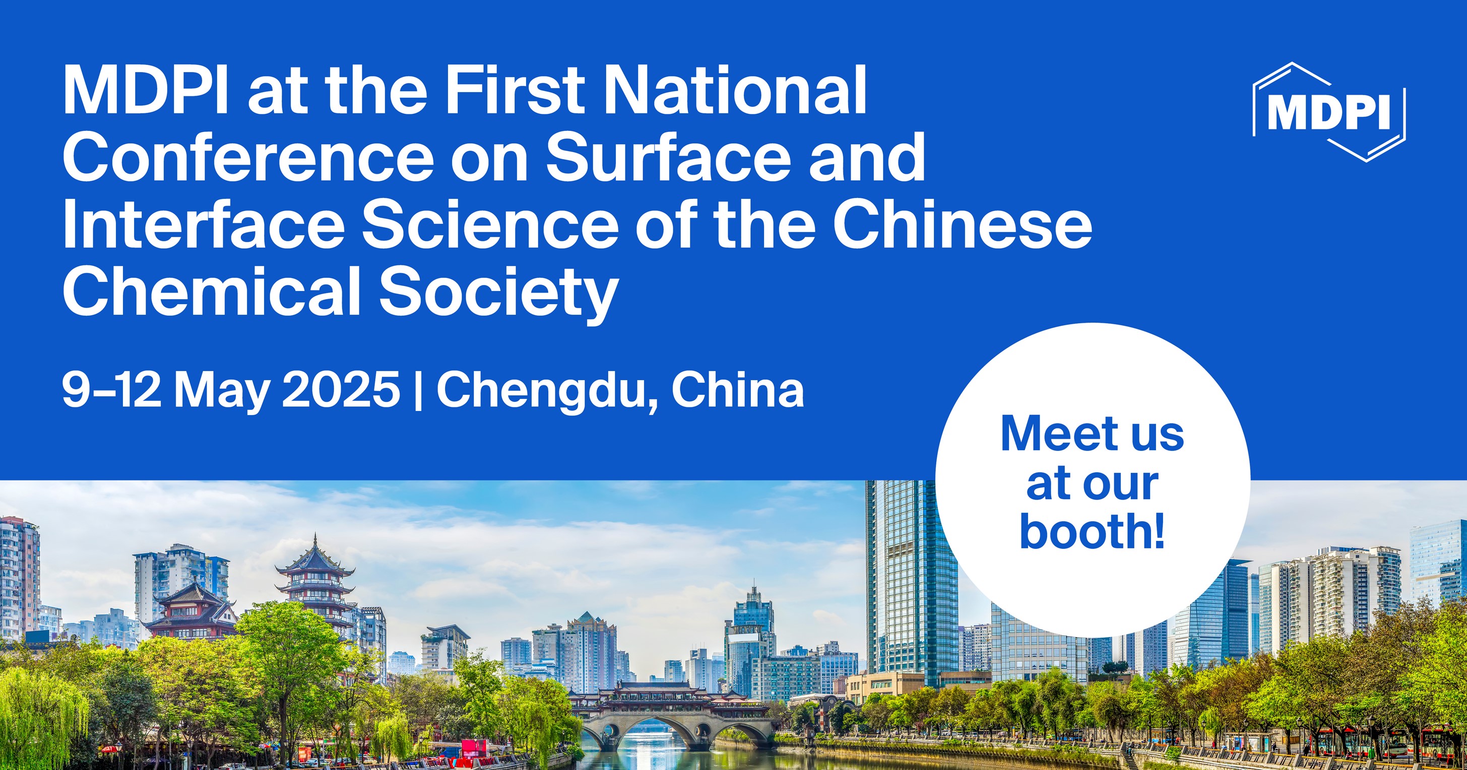 Meet Us at the First National Conference on Surface and Interface Science of the Chinese Chemical Society, 9–12 May 2025, Chengdu, China