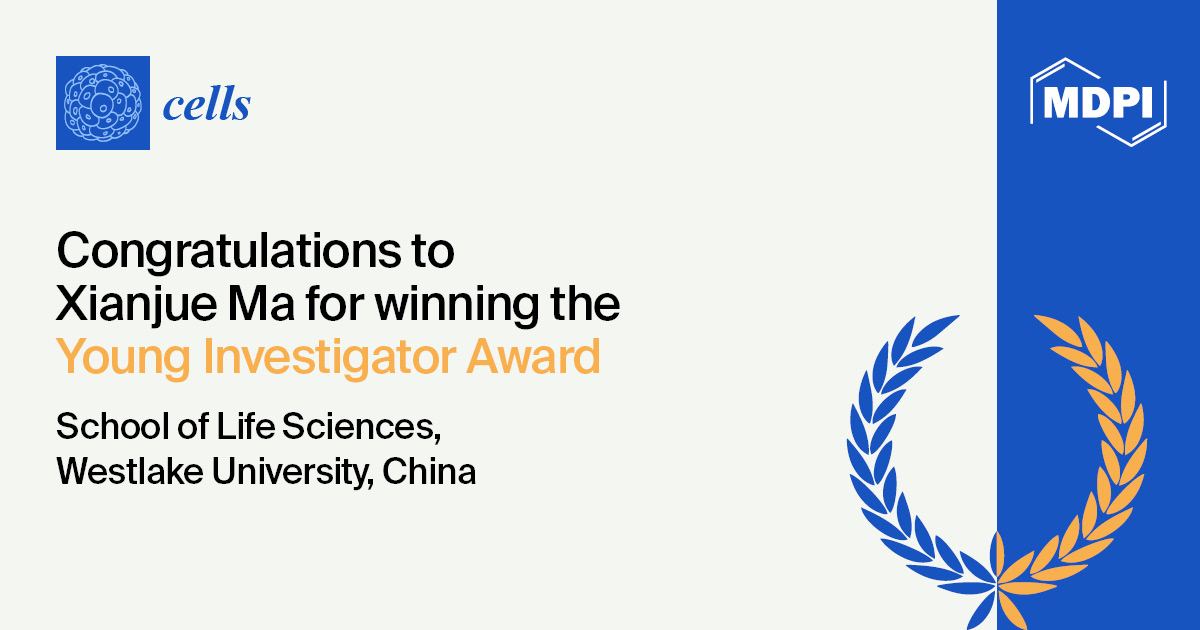 Cells 2024 Young Investigator Award—Winner Announced