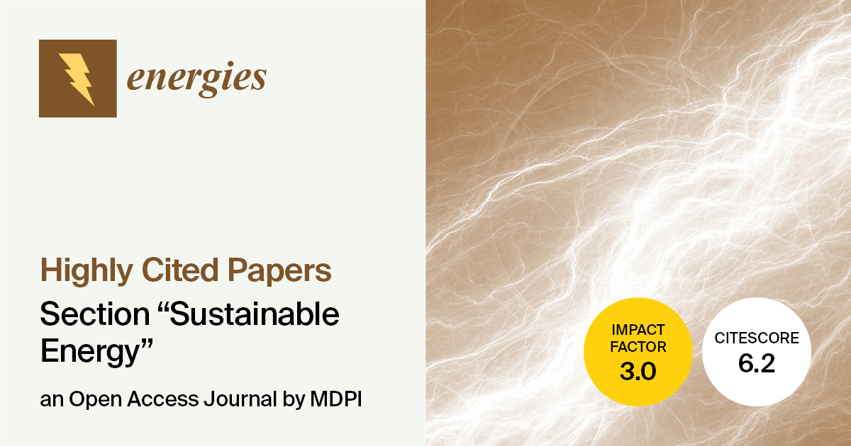 <em>Energies</em> | Highly Cited Papers in 2024 in the Section &ldquo;Sustainable Energy&rdquo;