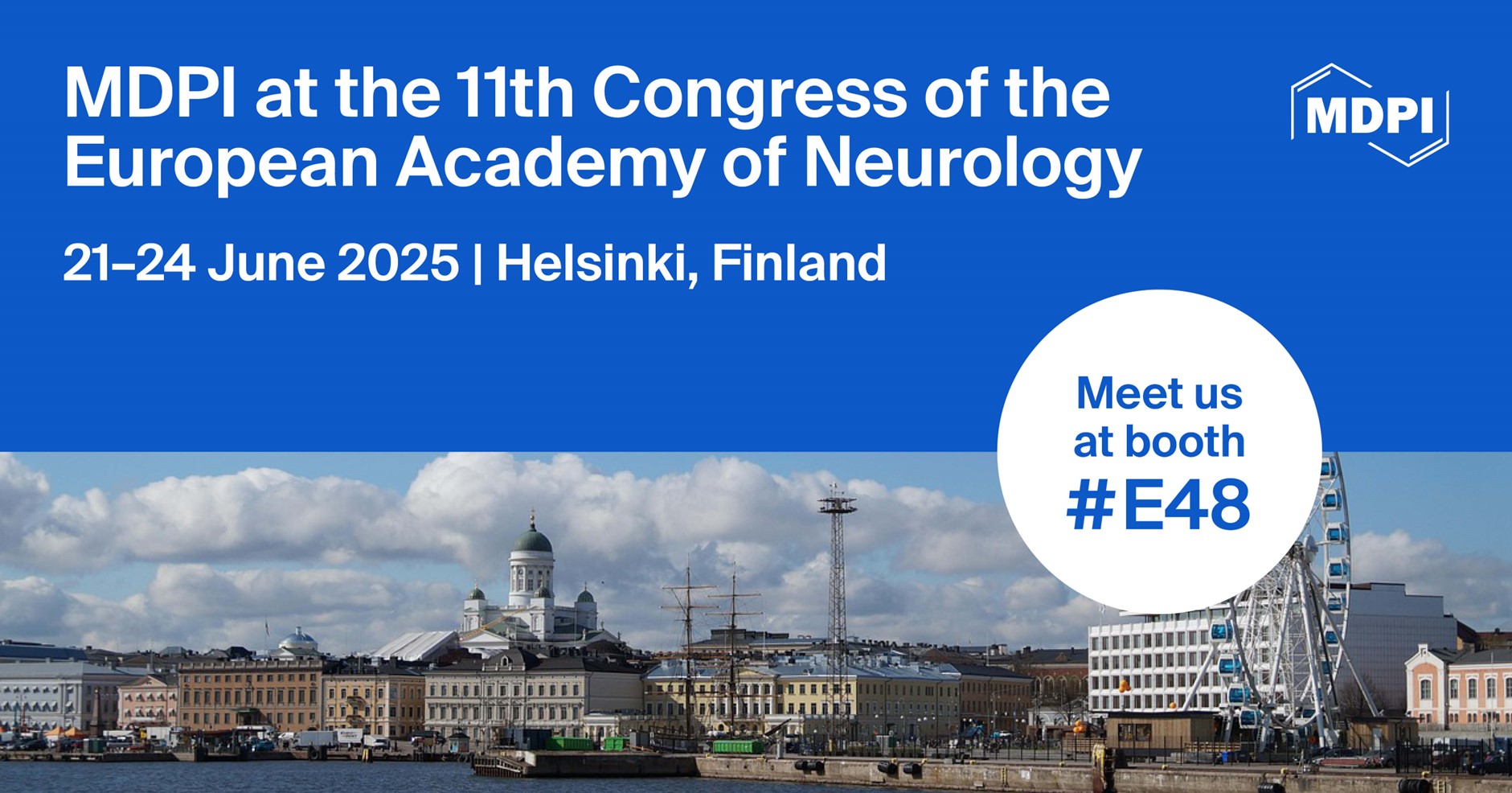 Meet us at the 11th Congress of the European Academy of Neurology, 21–24 June 2025, Helsinki, Finland