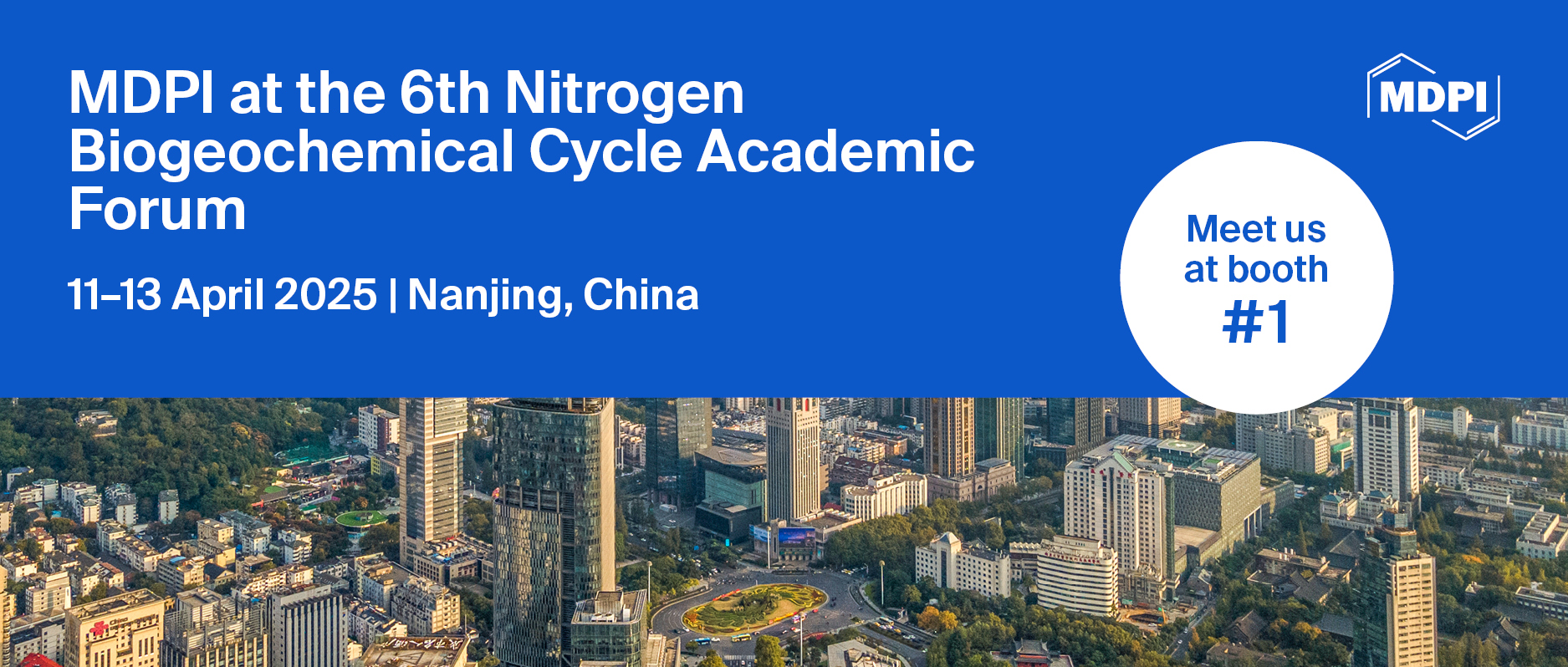 <strong>Meet Us at the 6<sup>th</sup> Nitrogen Biogeochemical Cycle Academic Forum, 11–13 April 2025, Nanjing, China</strong>