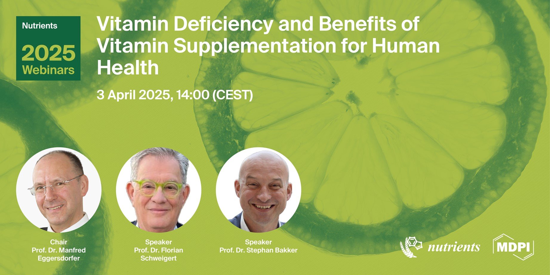 <em>Nutrients</em> Webinar | Vitamin Deficiency and Benefits of Vitamin Supplementation for Human Health, 3 April 2025
<div id="gtx-trans" style="position: absolute; left: 62px; top: -20px;"> </div>