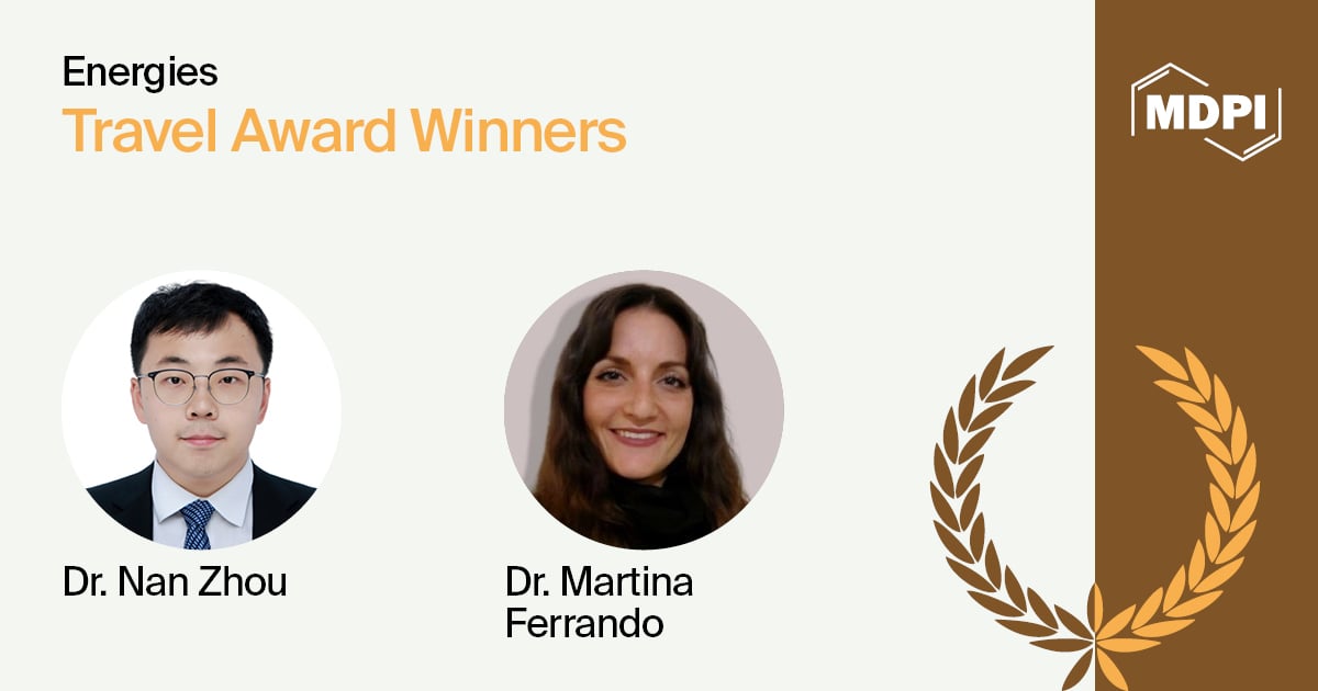 <em>Energies</em> 2025 Travel Award—Winners Announced