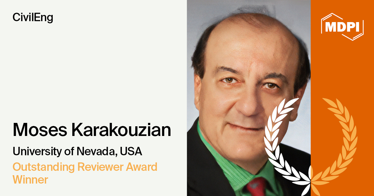 <em>CivilEng </em>2024 Outstanding Reviewer Award&mdash;Winner Announced