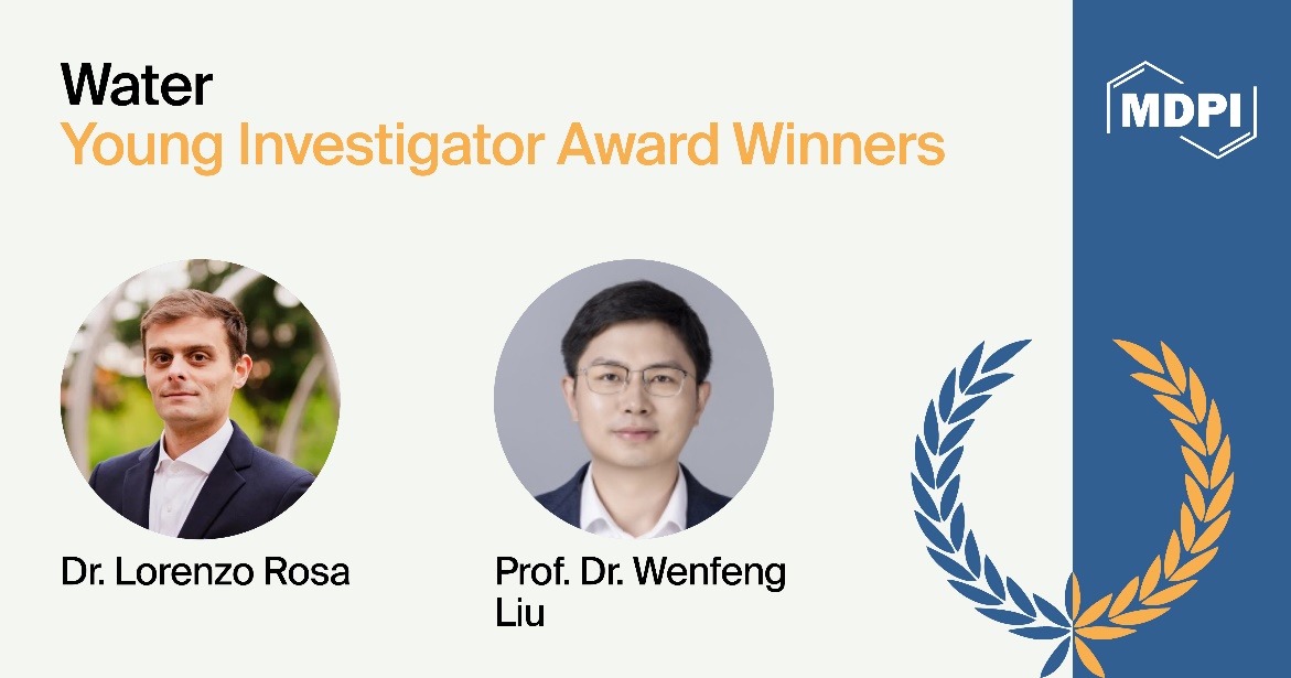 Water Young Investigator Award—Winners Announced