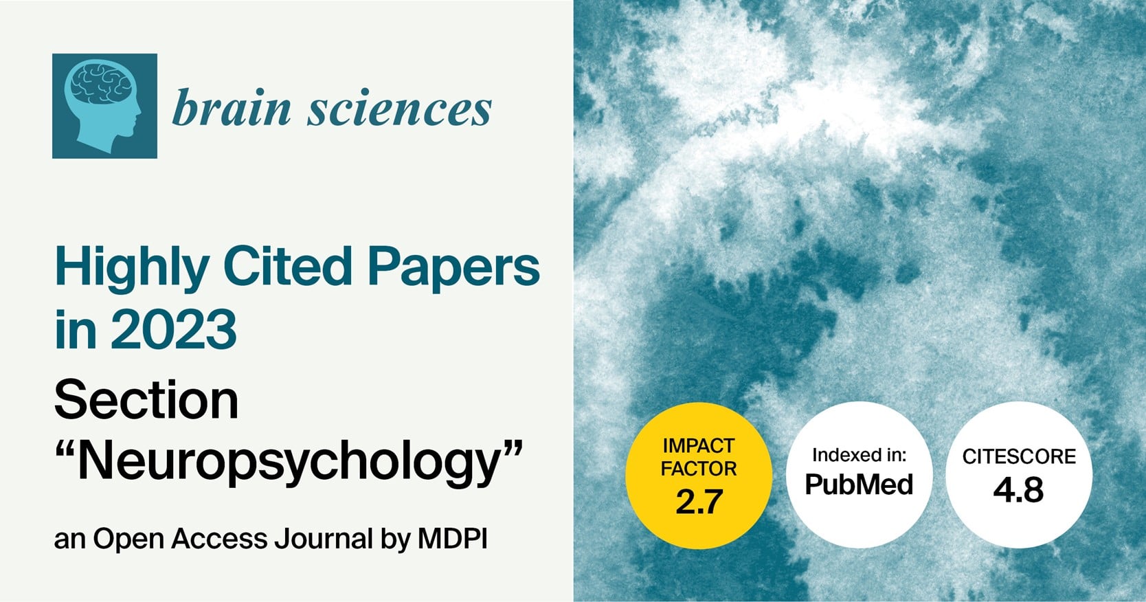 Brain Sciences | Highly Cited Papers in 2023 in the Section “Neuropsychology”