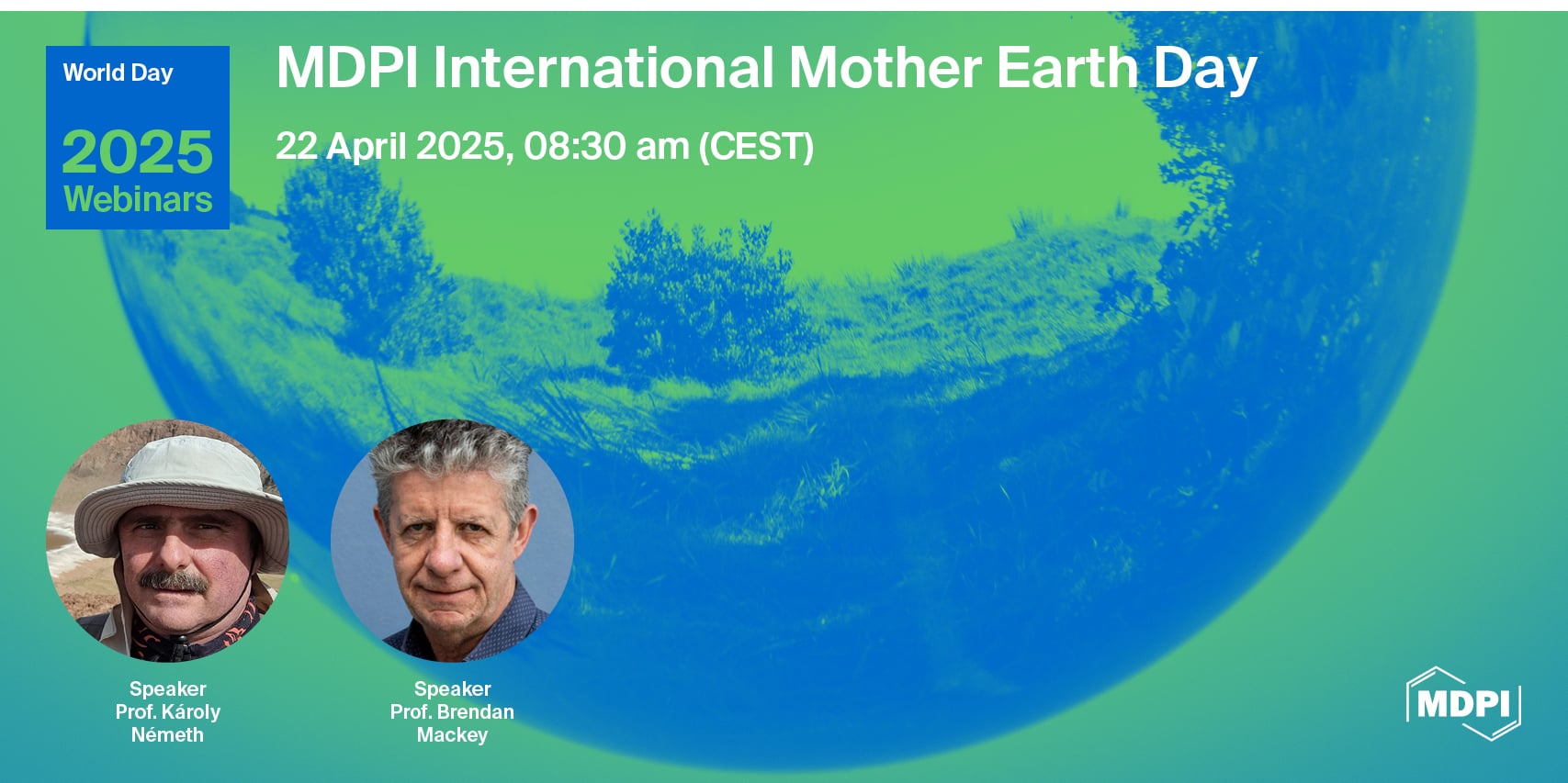 MDPI Webinar | International Mother Earth Day, 22 April 2025