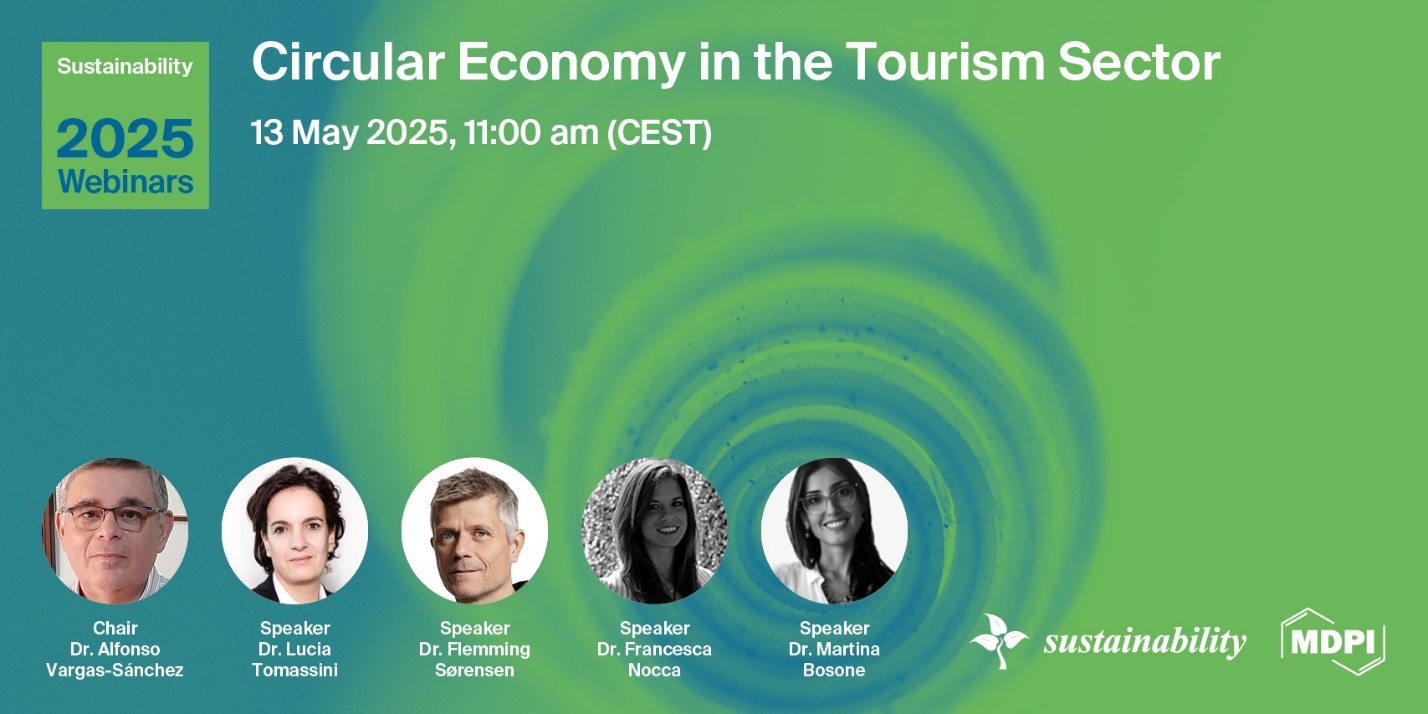 Sustainability Webinar | Circular Economy in the Tourism Sector, 13 May 2025