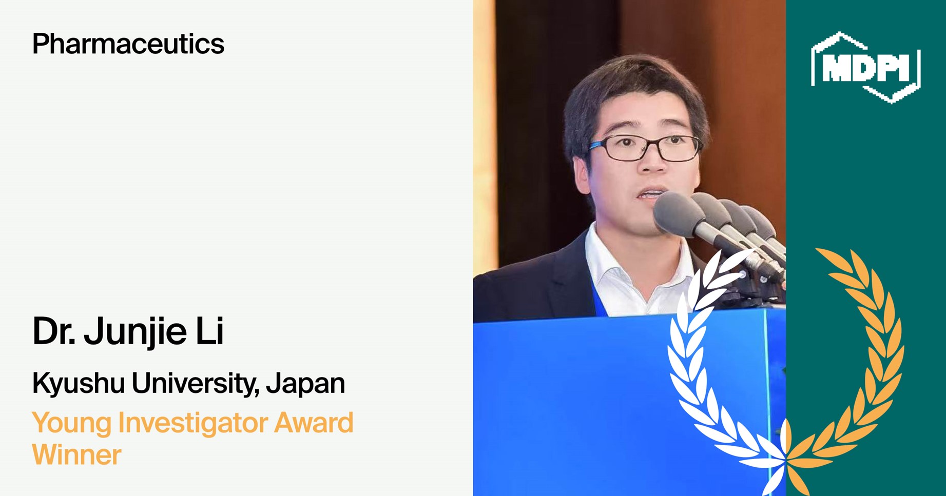 Interview with Dr. Junjie Li—Pharmaceutics 2024 Young Investigator Award Winner