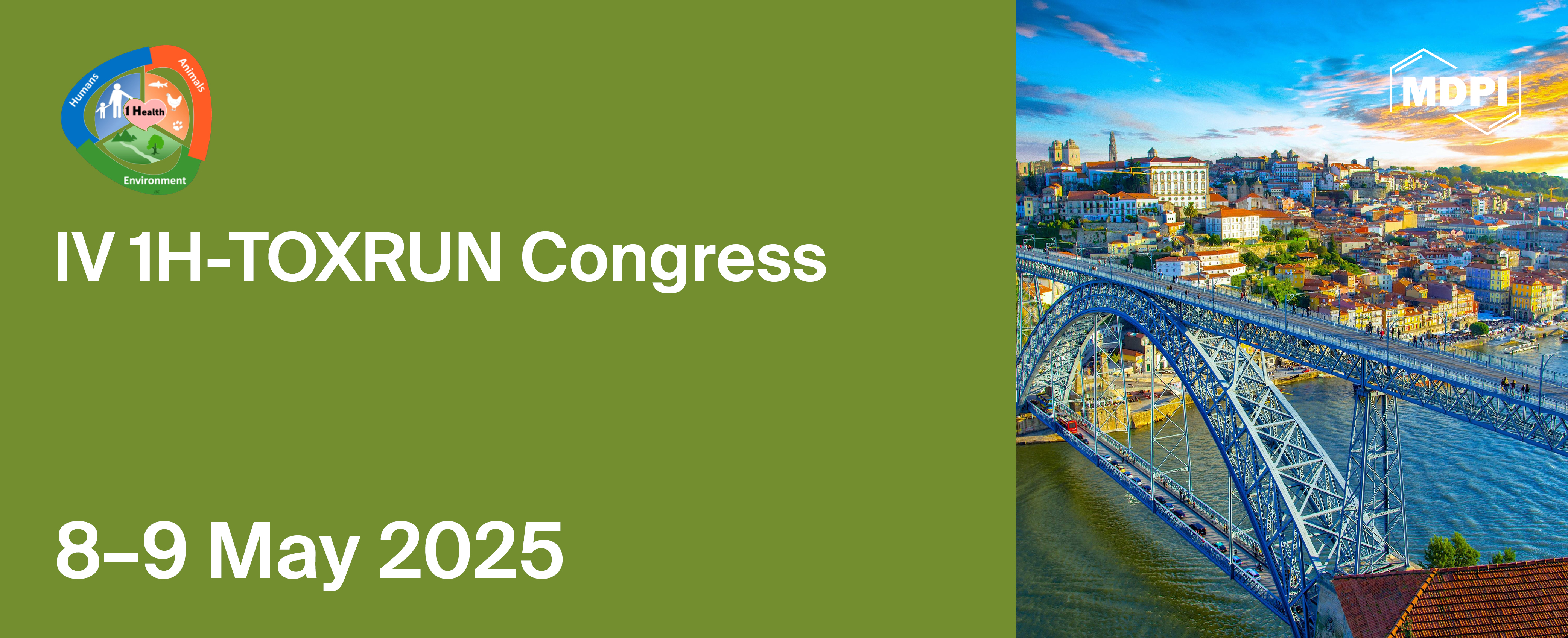 Welcome to the IV 1H-TOXRUN International Congress 2025, 8–9 May 2025, Porto, Portugal