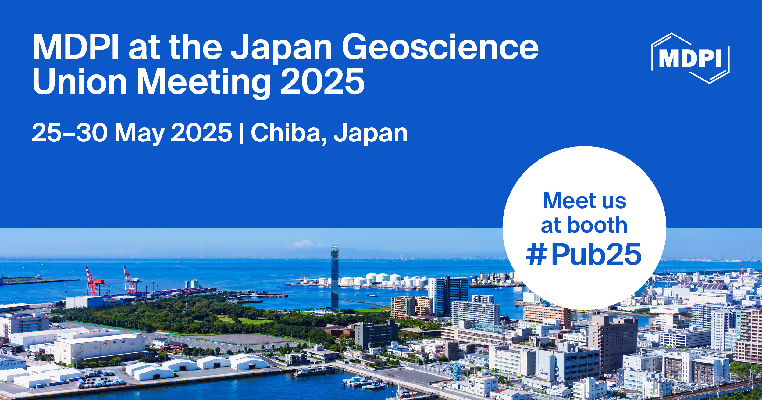 <p><strong>Meet Us at the Japan Geoscience Union Meeting 2025, 25&ndash;30 May 2025, Chiba, Japan</strong></p>