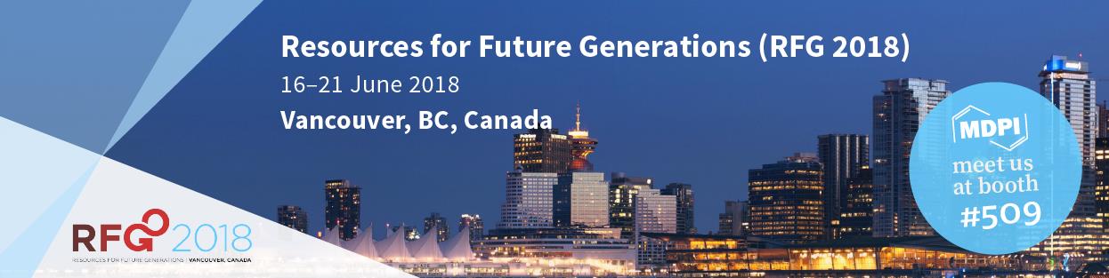 Meet US at RFG 2018 in Vancouver, Canada, 16–21 June 2018