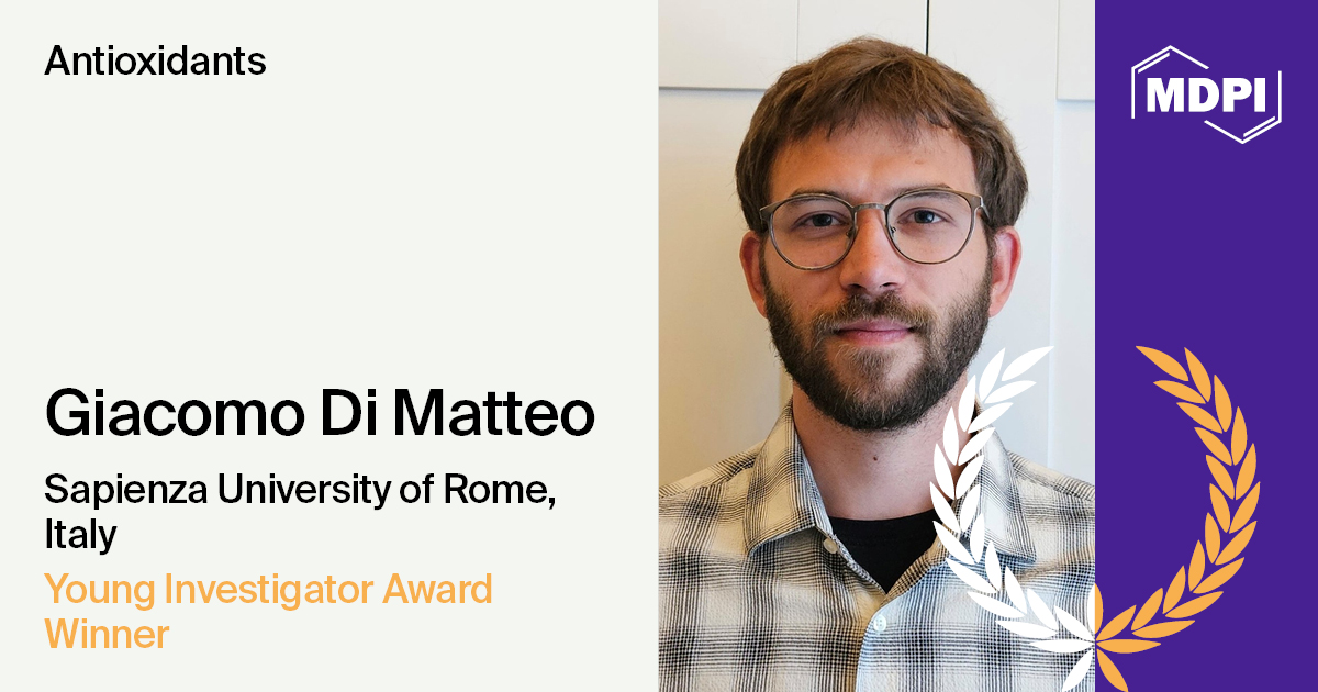 Antioxidants Young Investigator Award—Winner Announced