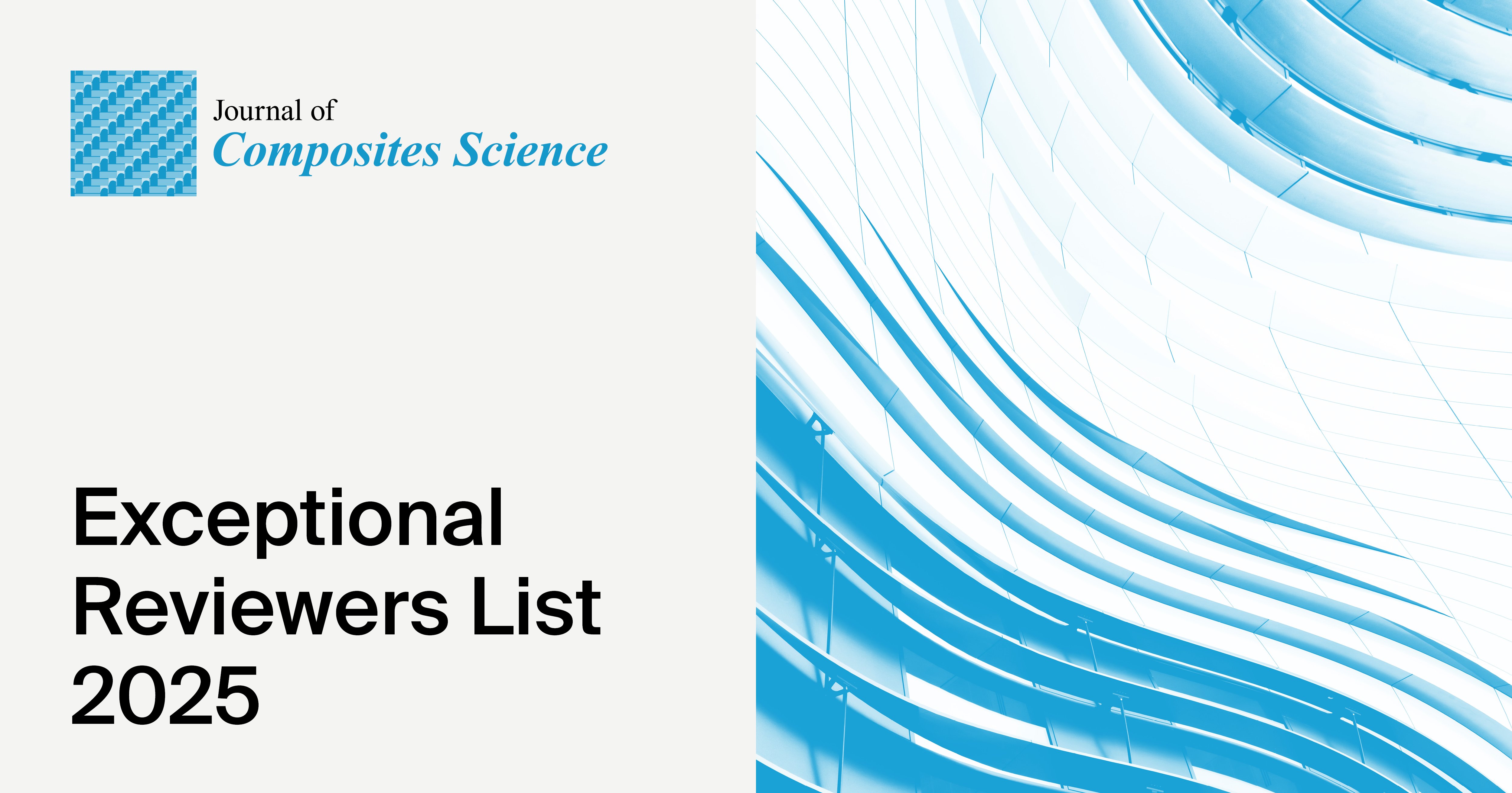 Journal of Composites Science Exceptional Reviewers List 2025