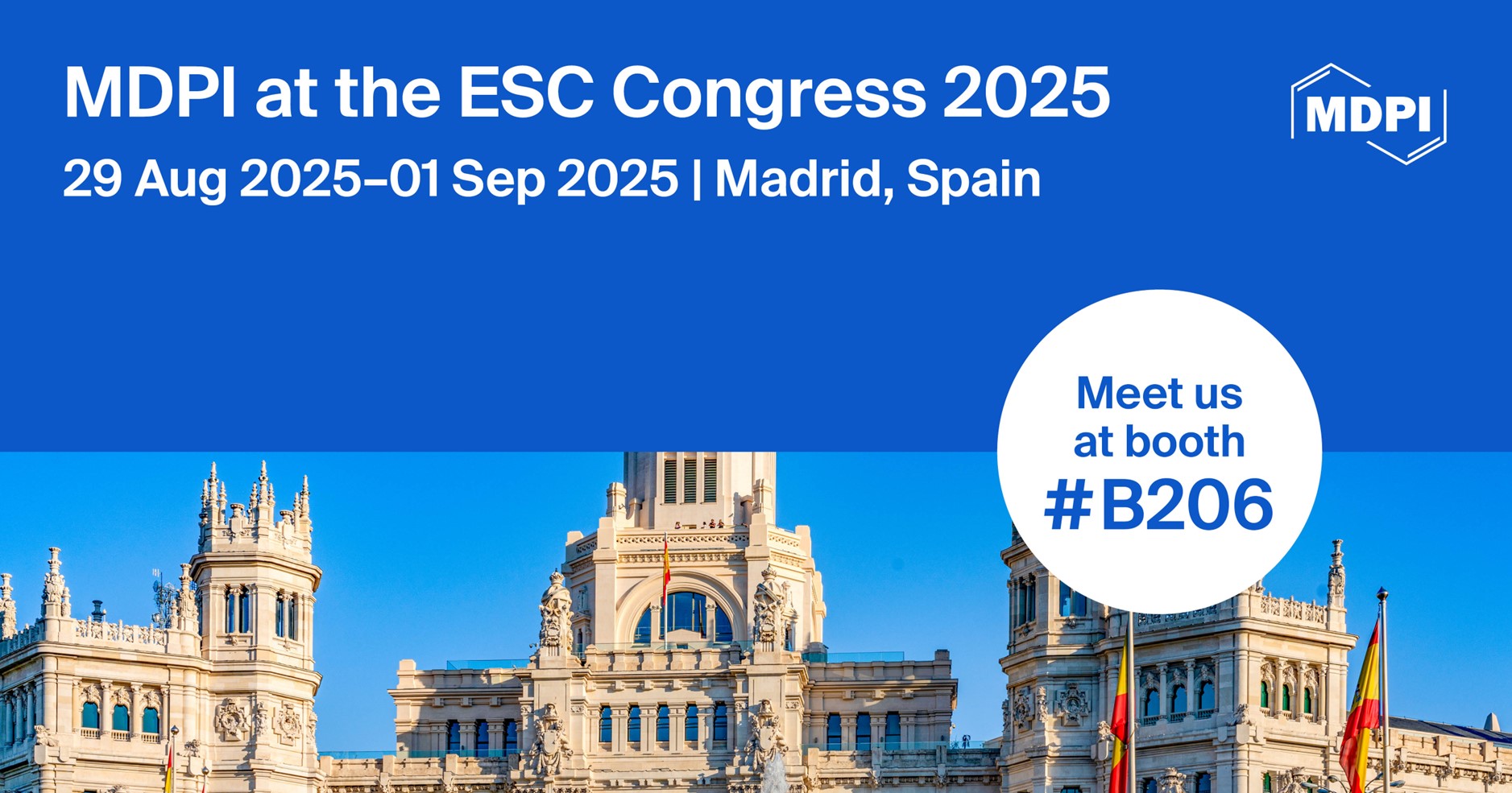 Meet Us at the ESC Congress 2025, 29 August&ndash;1 September 2025, Madrid, Spain