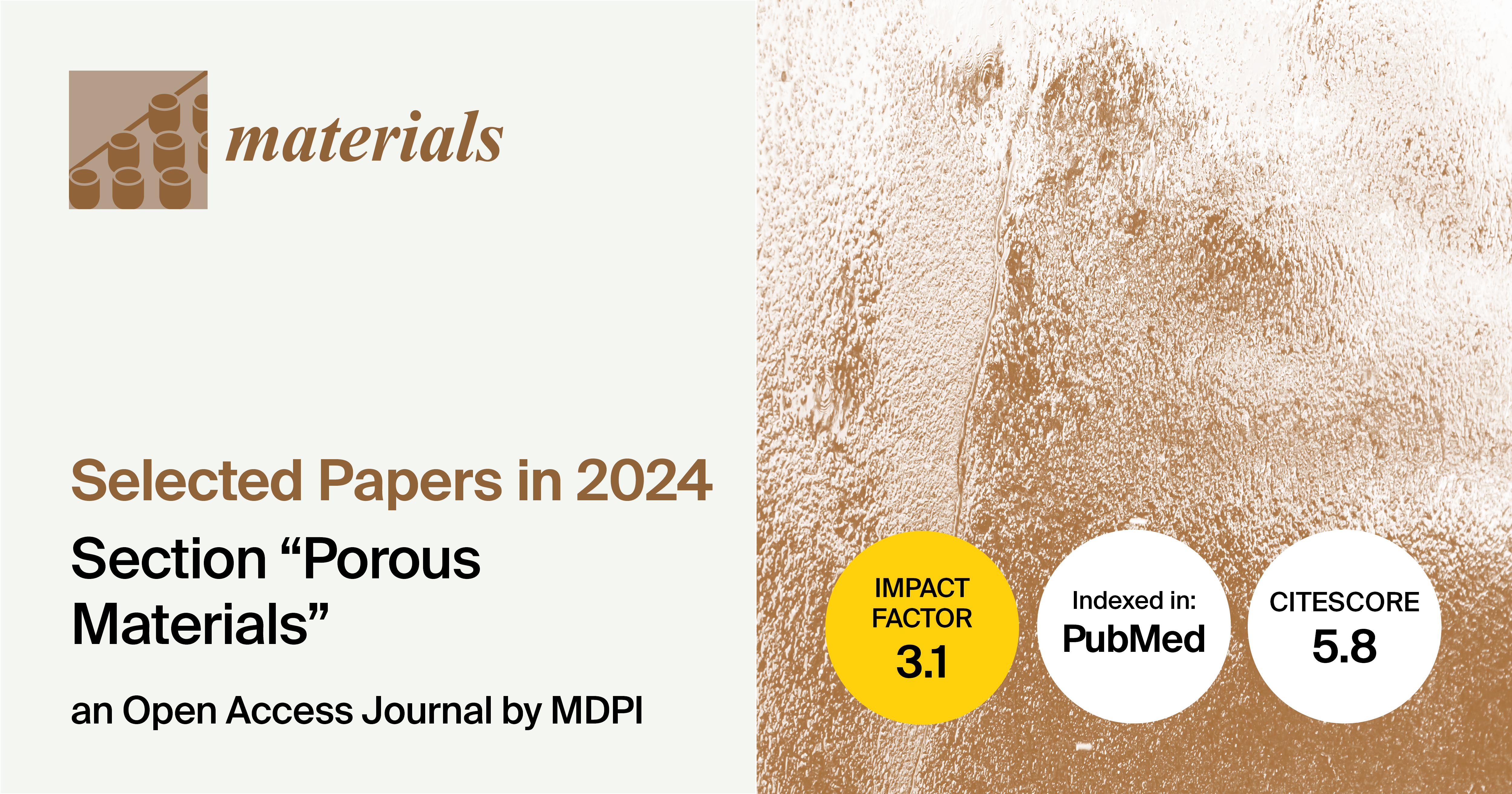 Materials | Selected Papers in 2024 in the “Porous Materials” Section