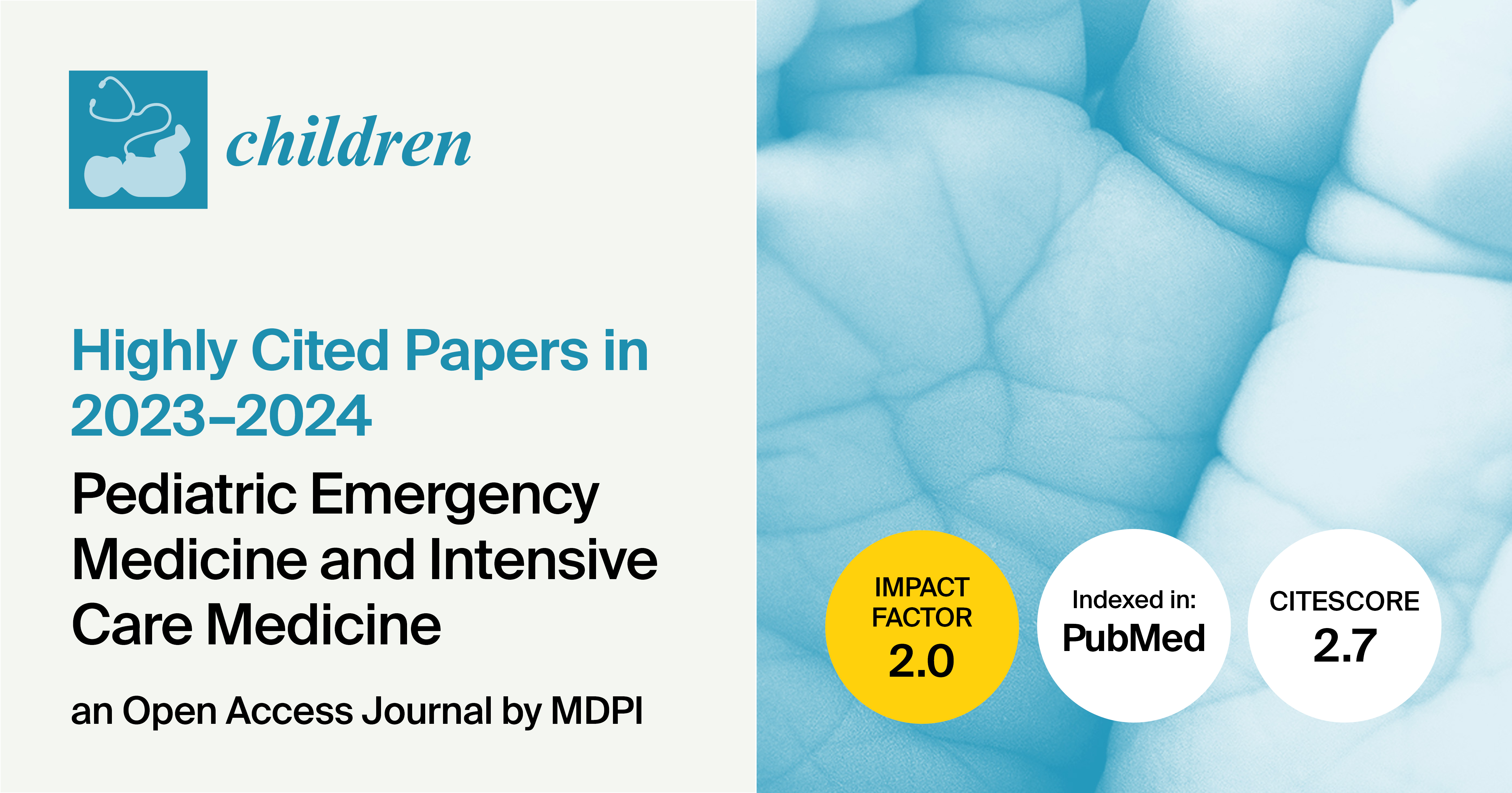 Children | Highly Cited Papers Published in 2023–2024 in the “Pediatric Emergency Medicine and Intensive Care Medicine” Section