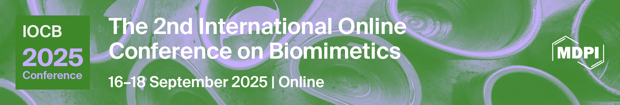 The 2nd International Online Conference on Biomimetics (IOCB2025), 16–18 September 2025