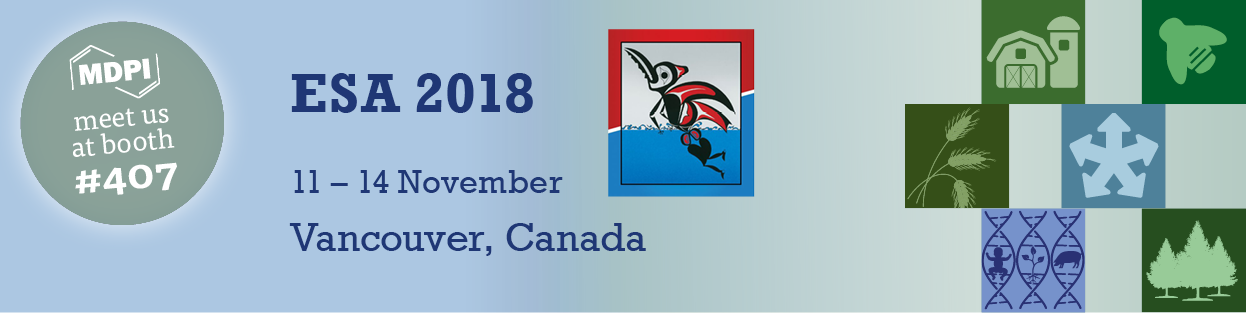 Meet Us at the 2018 ESA, ESC, and ESBC Joint Annual Meeting